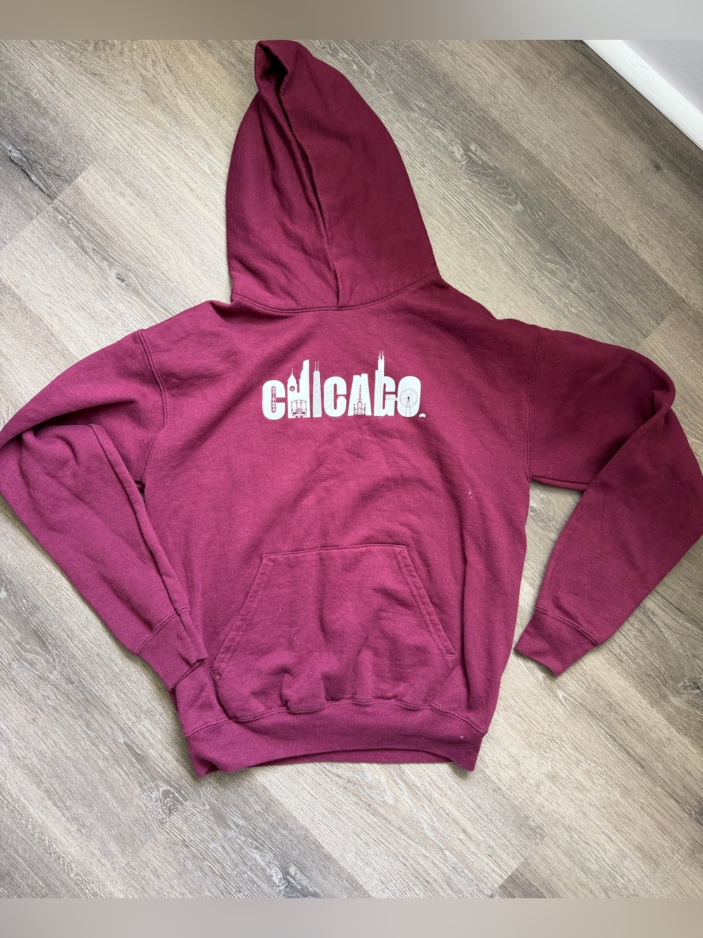 Kids Chicago hooded sweatshirt